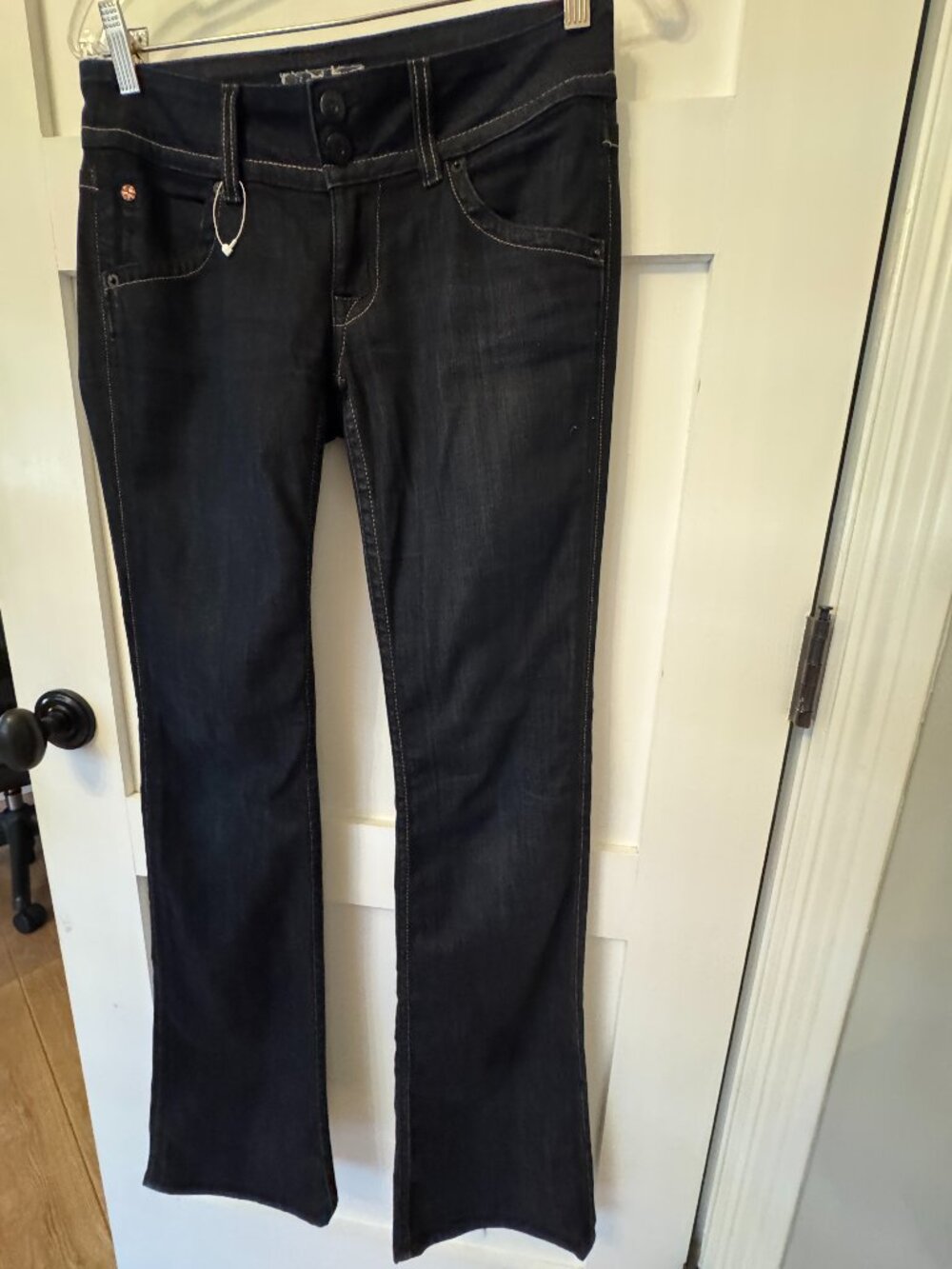 Hudson Jeans Dark Blue Flare Denim - Size 26